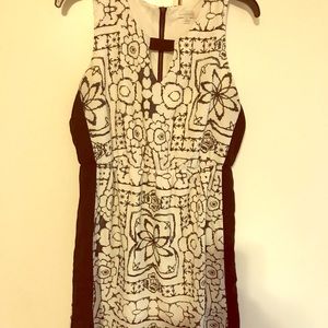 Tank dress with lining